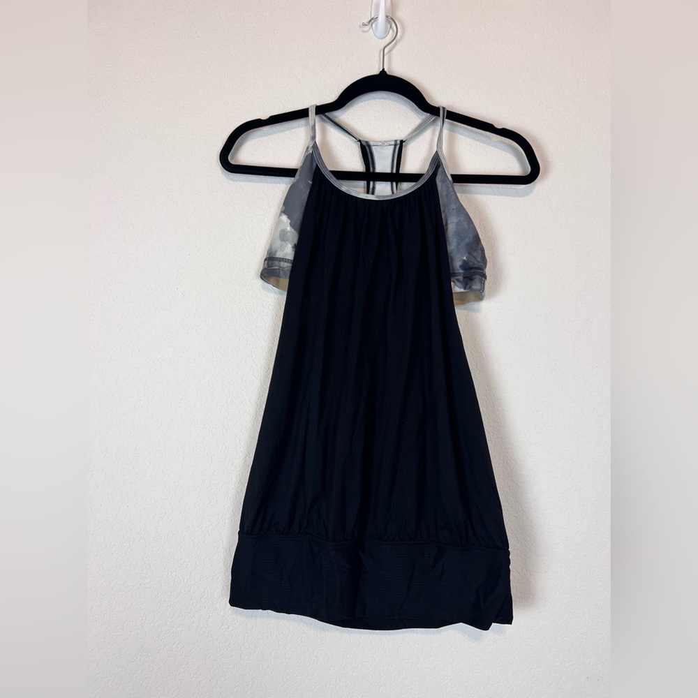 Women's Lululemon No Limit Black Tank Top Size 8